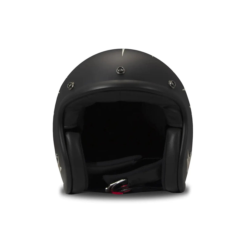 DMD Retro Graphic Open Motorcycle Helmet  - Customhoj