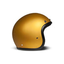 DMD Retro Metallic Open Motorcycle Helmet Ocra / XS (54cm)  - Customhoj