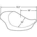 Drag Specialties 3/4 Solo Seat for Harley  - Customhoj