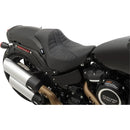 Drag Specialties EZ-ON Solo Seat for Harley 18-25 Softail Fat Bob / Scorpion Black  - Customhoj