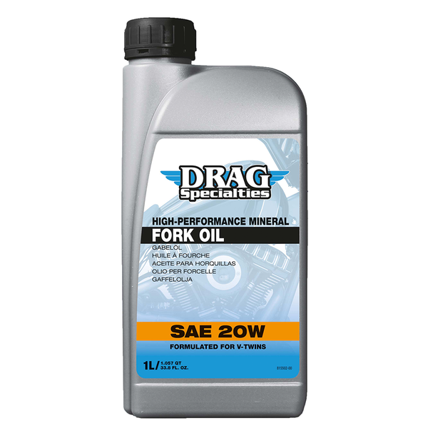 Drag Specialties Fork Oil 20W Drag Specialties Fork Oil 20W 1L Customhoj