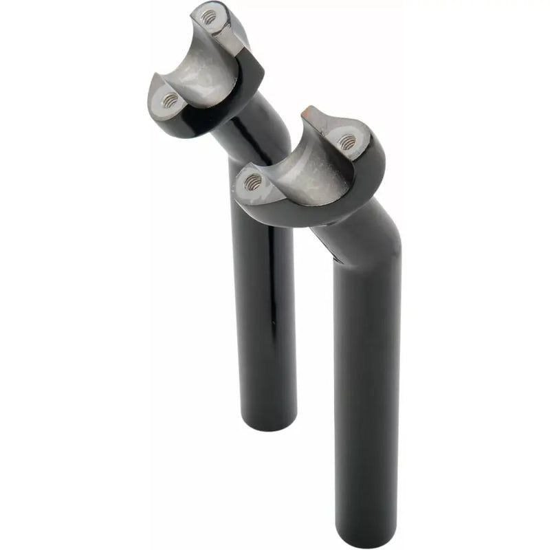 Drag Specialties OEM Style Aluminium Pullback Handlebar Risers without Top Clamp Black / 8.5" (21.5cm)