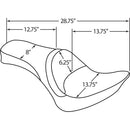 Drag Specialties One Piece 2-Up Seat for Harley 84-99 Softail  - Customhoj