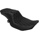 Drag Specialties Performance Predator 2-Up Seat for Harley  - Customhoj