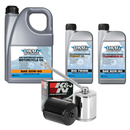Drag Specialties Service Kit Oils & Filter for Harley FLT / Touring 1984-1998 / Chrome