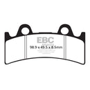 EBC Double-H Sintered Front Brake Pads for Yamaha FZR 1000 EX UP 94-95