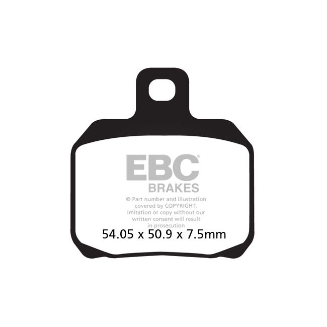 EBC V-Pad Semi Sintered Rear Brake Pads for Ducati 1000 Supersport DS (992cc) 03-06