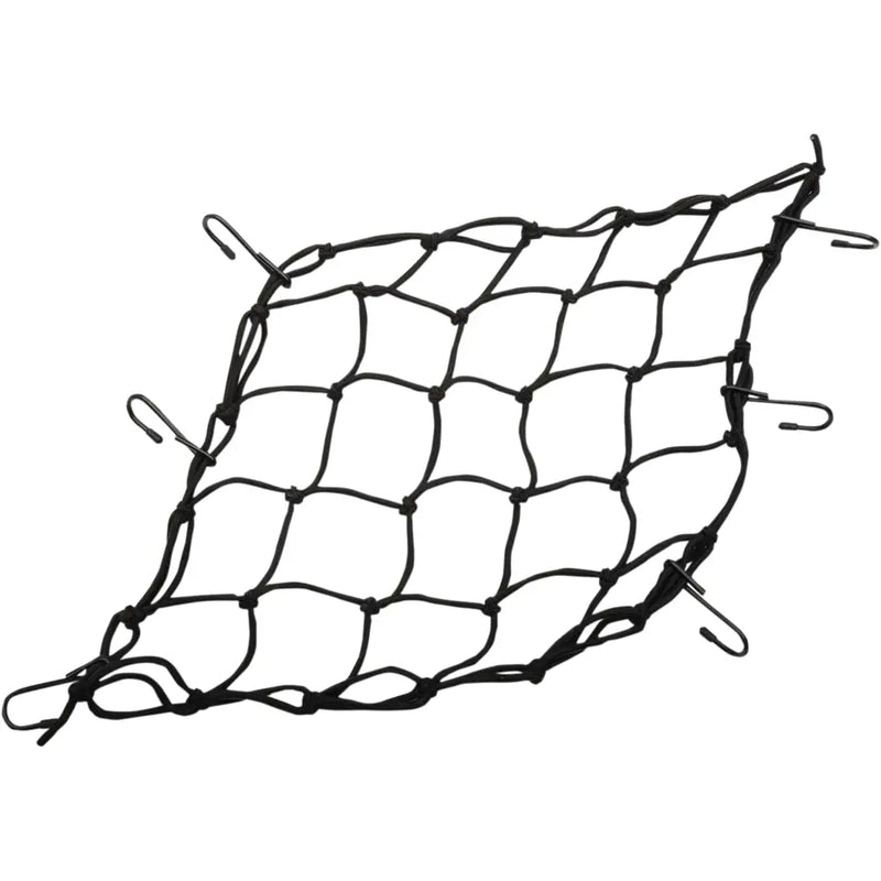 Emgo Universal Motorcycle Cargo Net Black  - Customhoj