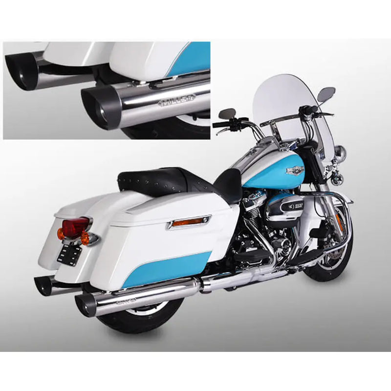 Miller Arlington Euro 4 Slip-On Schalldämpfer für Harley
