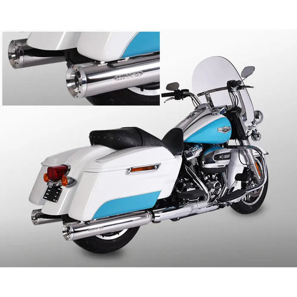 Miller Arlington Euro 4 Slip-On Schalldämpfer für Harley