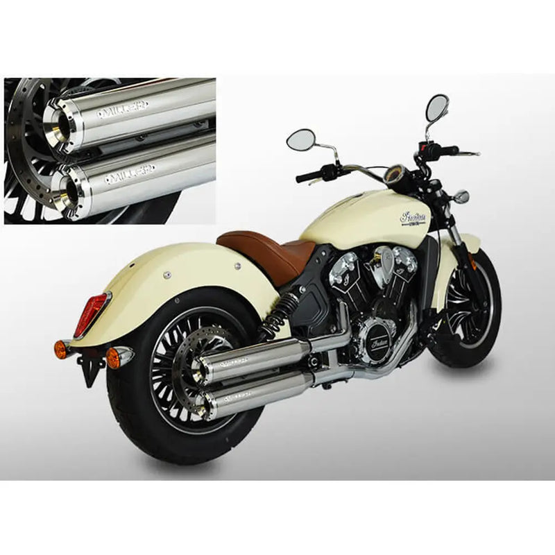 Miller Yuma Euro 3/4/5 Slip-On Schalldämpfer für Indian