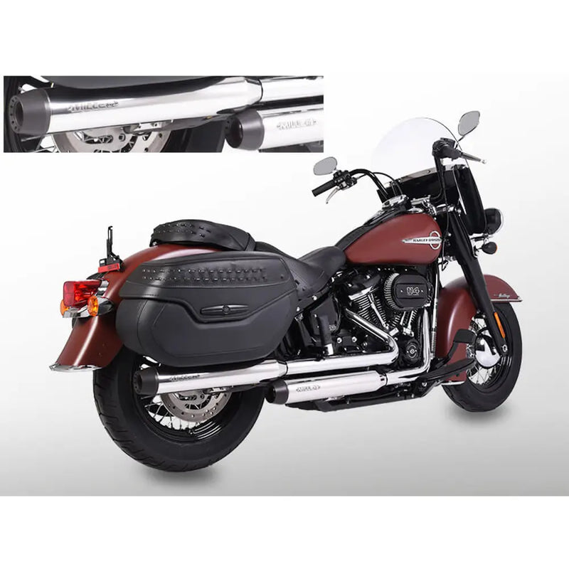 Miller Independence Euro 4 Slip-On Schalldämpfer für Harley