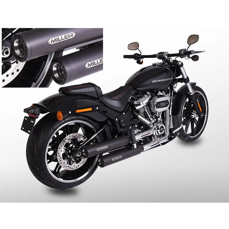 Miller Destiny Euro 5 Slip-On Schalldämpfer für Harley