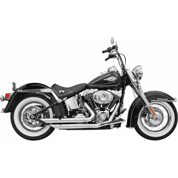 Bassani Fire Flight Slash Cut Auspuffanlage für Harley