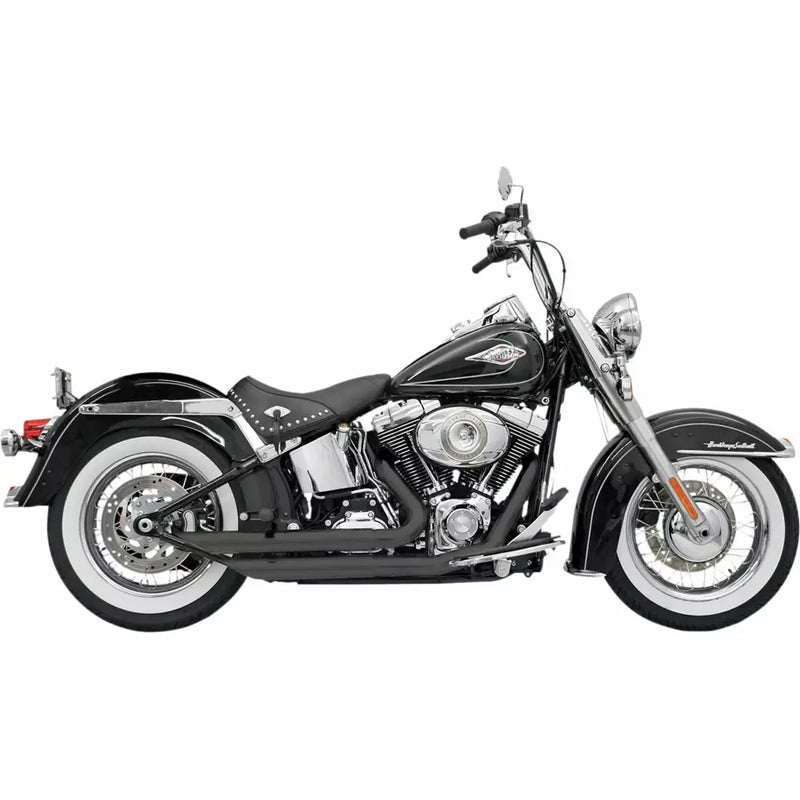 Bassani Fire Flight Slash Cut Auspuffanlage für Harley