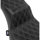 Drag Specialties Performance Predator 2-Up-Sitz für Harley