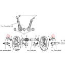Flywheel Assembly Parts Diagram Exploded View for Harley Sportster 4) 54-E81 XL. Lock kit, crankpin. Replaces OEM: 23971-41