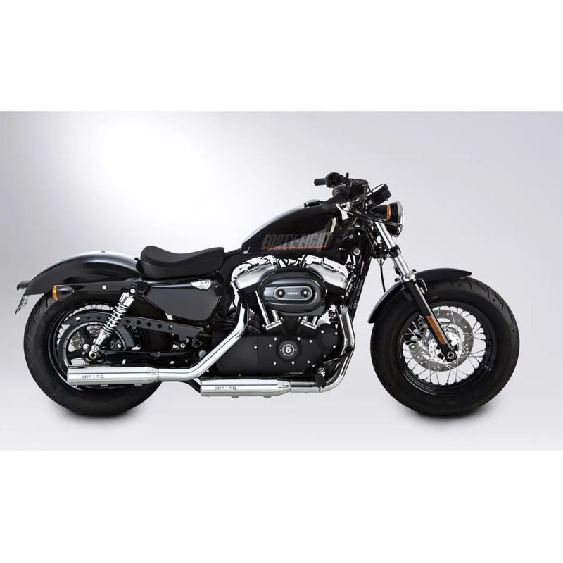 Miller Silverado Euro 2/3/4 Slip-On Schalldämpfer für Harley