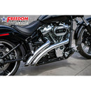 Freedom Performance Radical Radius Slash Cut Exhaust for Harley  - Customhoj