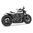 Freedom Performance Radical Radius Straight Star Exhaust for Harley 21-25 Sportster S RH1250S / Black / Black  - Customhoj