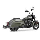 Freedom Performance Sharktail True Duals Exhaust for Indian 14-25 Chieftain / Roadmaster / Springfield / Black  - Customhoj