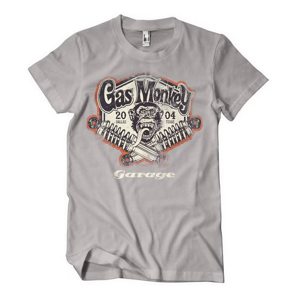 Gas Monkey Garage Spring Coils T-Shirt S  - Customhoj