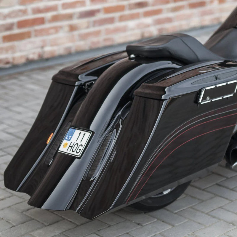 Killer Custom 7" / 5" Swoop gestreckte Satteltaschenkörper für Harley