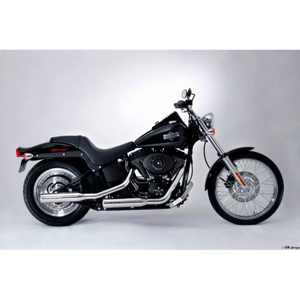 Miller Arizona Euro 3/4 Slip-On Schalldämpfer für Harley
