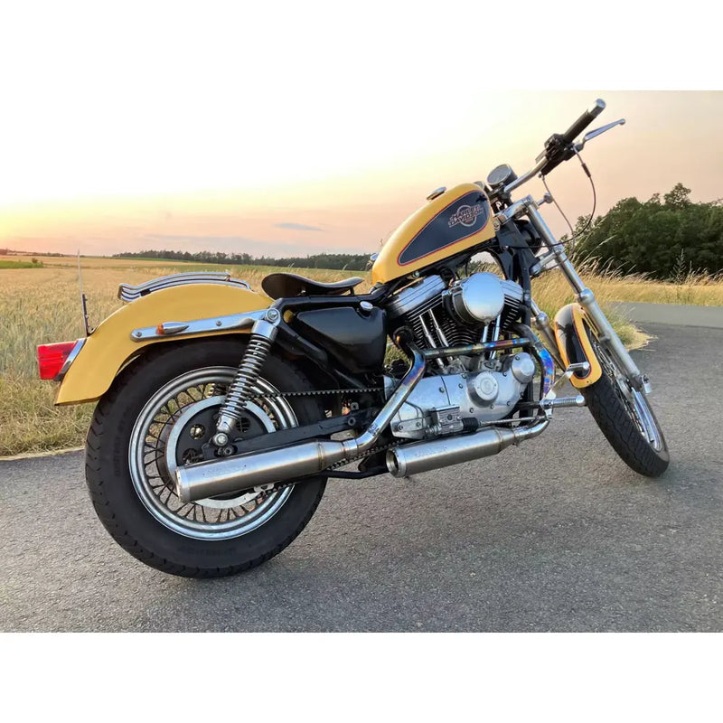 Miller Silverado Euro 2/3/4 Slip-On Schalldämpfer für Harley