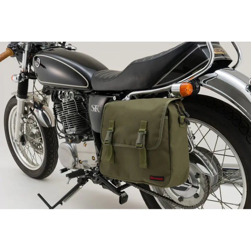 Daytona Henlybegins Universal-Motorrad-Satteltasche aus Canvas