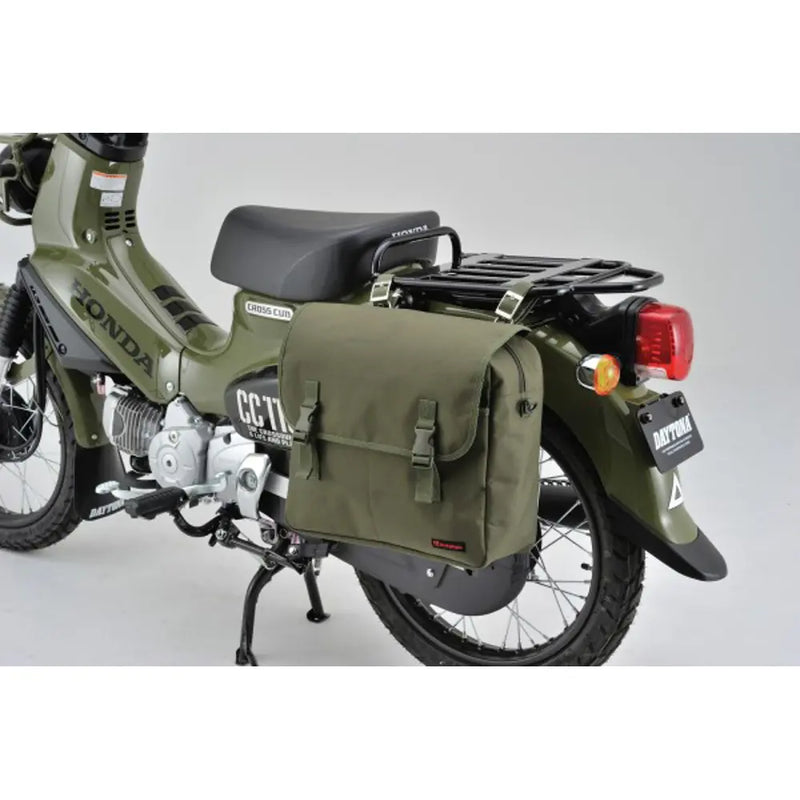 Daytona Henlybegins Universal-Motorrad-Satteltasche aus Canvas