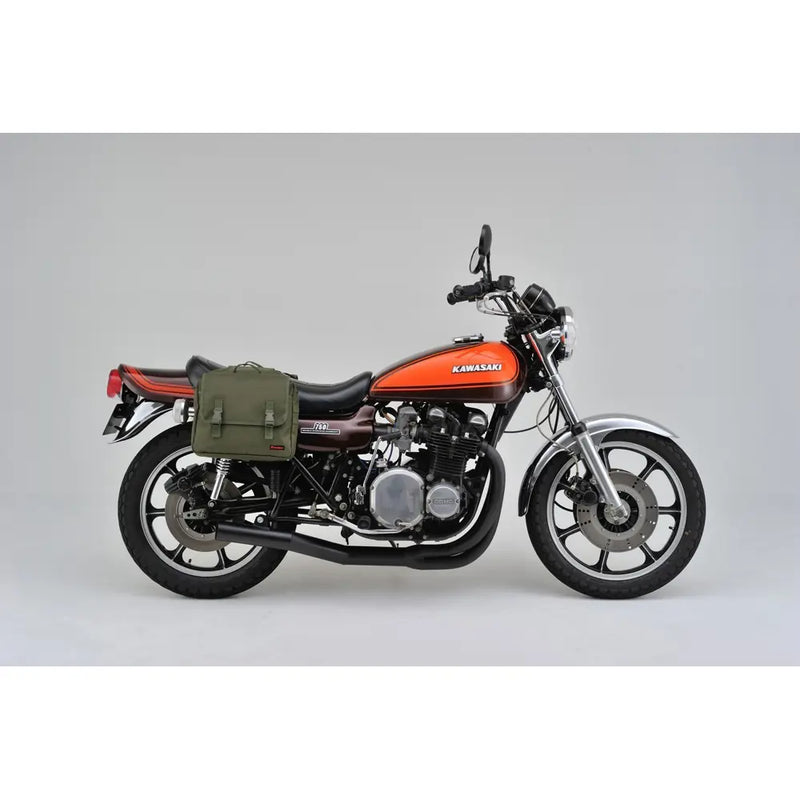 Daytona Henlybegins Universal-Motorrad-Satteltaschen-Set aus Canvas zum Überwerfen