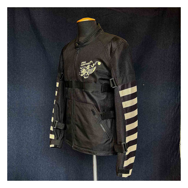 Holy Freedom Superlight Mesh Motorcycle Jacket Black / S  - Customhoj
