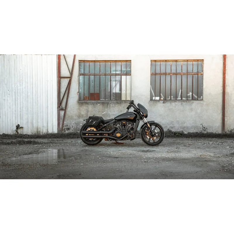 Longride Heritage 23L Click-On Motorrad-Satteltaschen-Set