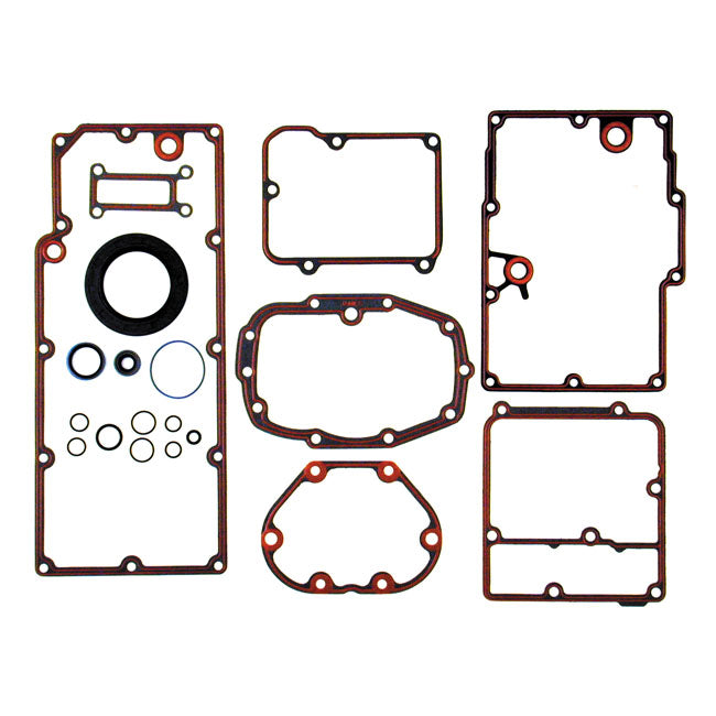 James Transmission Gasket & Seal Kit for Harley 00-06 Softail (5-speed) (Repl. 33031-99)