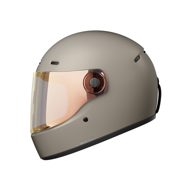 John Doe JD/One Vollvisier-Motorradhelm