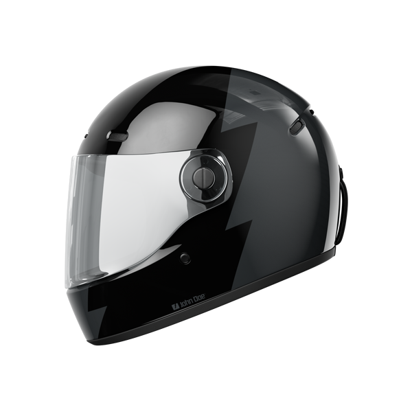 John Doe JD/One Vollvisier-Motorradhelm