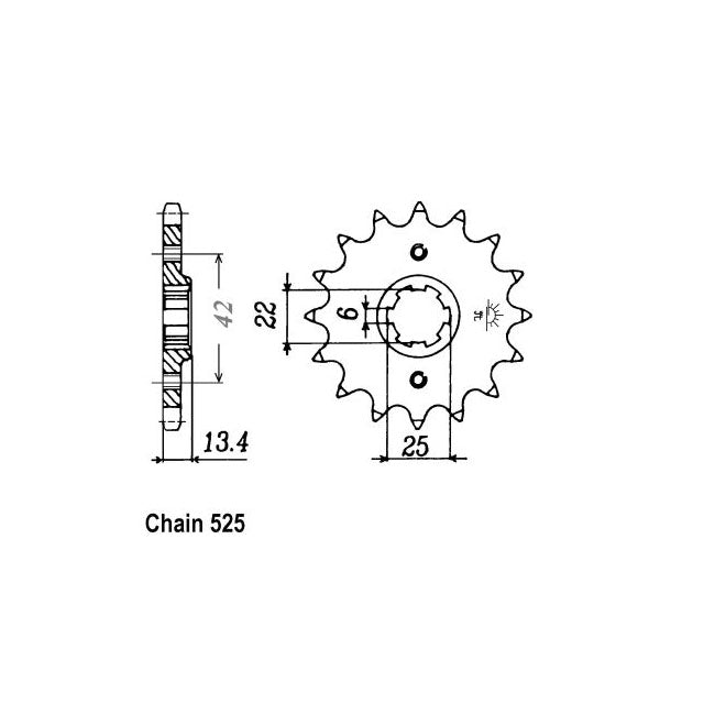 JT Sprockets Front Sprocket Honda CMX450C JT Front Sprocket for Honda Customhoj