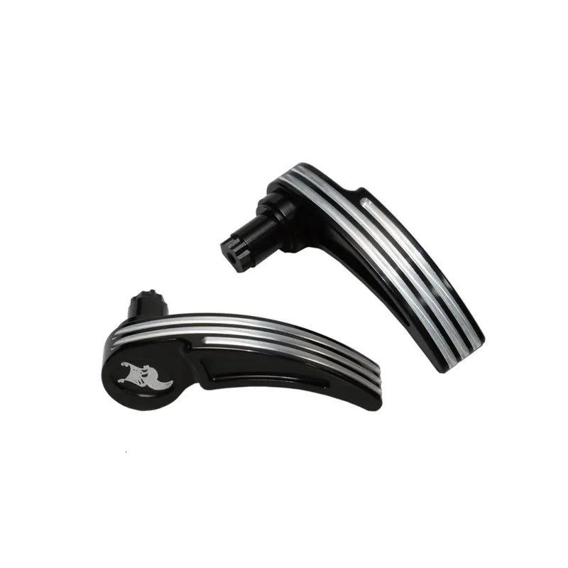 Ken's Factory Saddlebag Latch Levers for Harley 14-23 Touring / Contrast cut  - Customhoj
