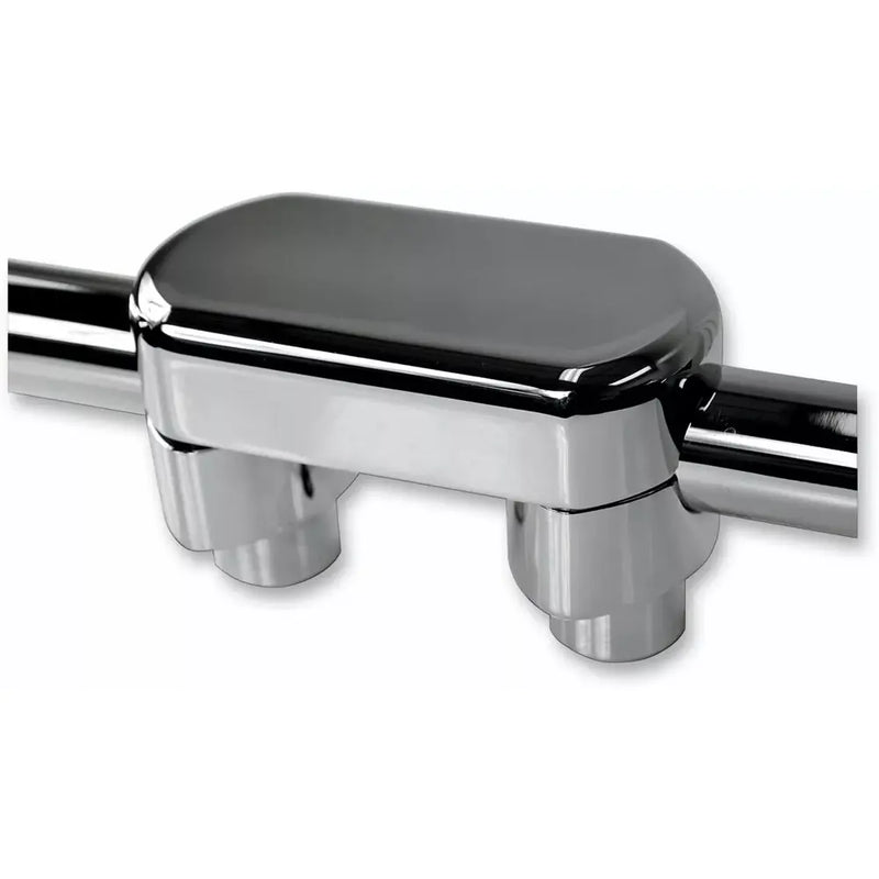 LA Choppers Hefty Fat Bar Handlebar Risers Chrome / 1.5" (3.8cm)