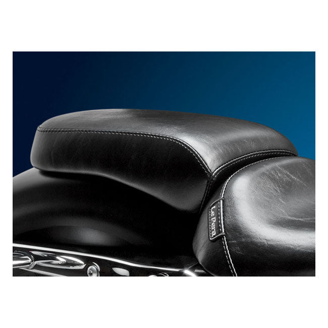 Le Pera Bare Bones Solo Passenger Seat for Harley 04-22 XL Sportster (excl. 07-09 XL Sportster) / Black / 16,5 cm (6,5")  - Customhoj