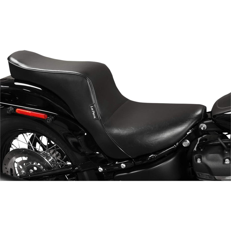 Le Pera Cherokee 2-Up Seat for Harley 18-25 Softail Street Bob / Standard / Slim / Black  - Customhoj