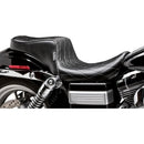 Le Pera Cherokee 2-Up Seat for Harley 96-03 Dyna Wide Glide / Diamond Black  - Customhoj