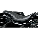 Le Pera Cobra 2-Up Seat for Harley 08-25 Touring (excl. 23-25 CVO; 24-25 Road Glide / Street Glide) / Pleated Black  - Customhoj