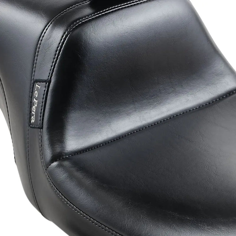 Le Pera Daytona 2-Up Seat with Backrest for Harley 08-25 Touring (excl. 23-25 CVO; 24-25 Road Glide / Street Glide) / Black  - Customhoj