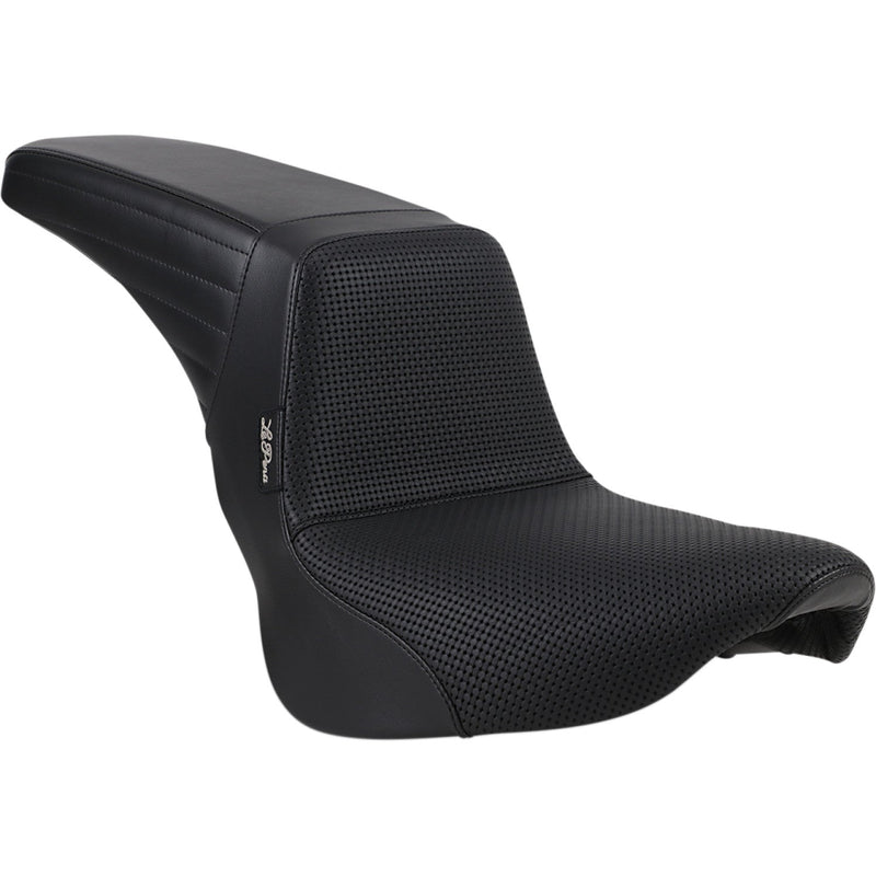 Le Pera KickFlip Solo Seat for Harley 18-25 Softail Street Bob / Standard / Slim / Basketweave Black  - Customhoj