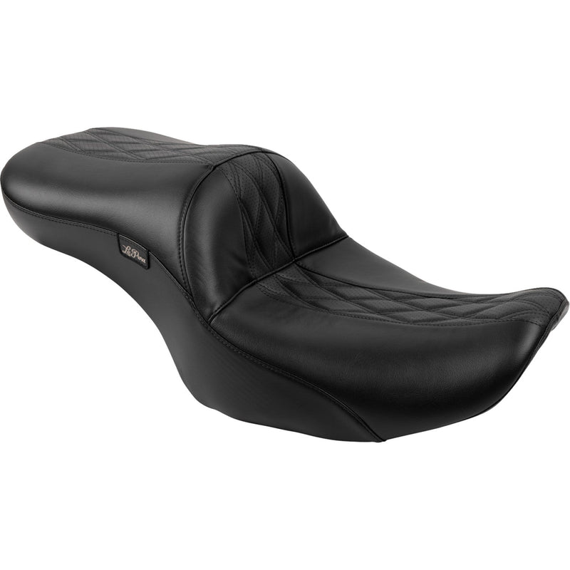 Le Pera Maverick Seat for Harley 24-25 Touring Road Glide / Street Glide / Double Diamond Black / Without backrest  - Customhoj