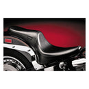 Le Pera Silhouette Deluxe 2-Up Seat for Harley 00-06 Softail Fat Boy / Black  - Customhoj
