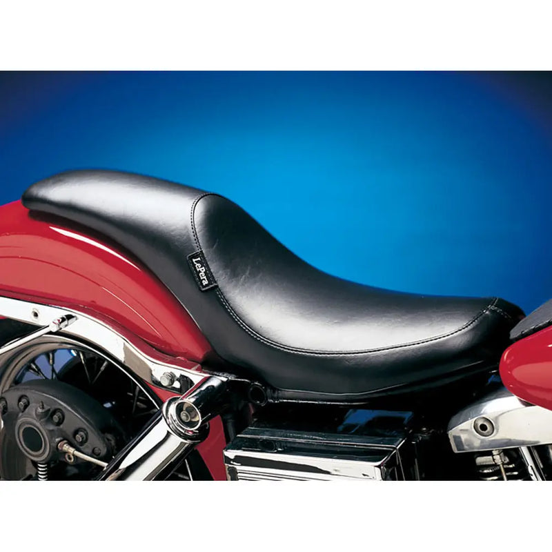 Le Pera Silhouette Full Lenght Seat for Harley 64-84 Big Twin (excl. Softail) / Black  - Customhoj