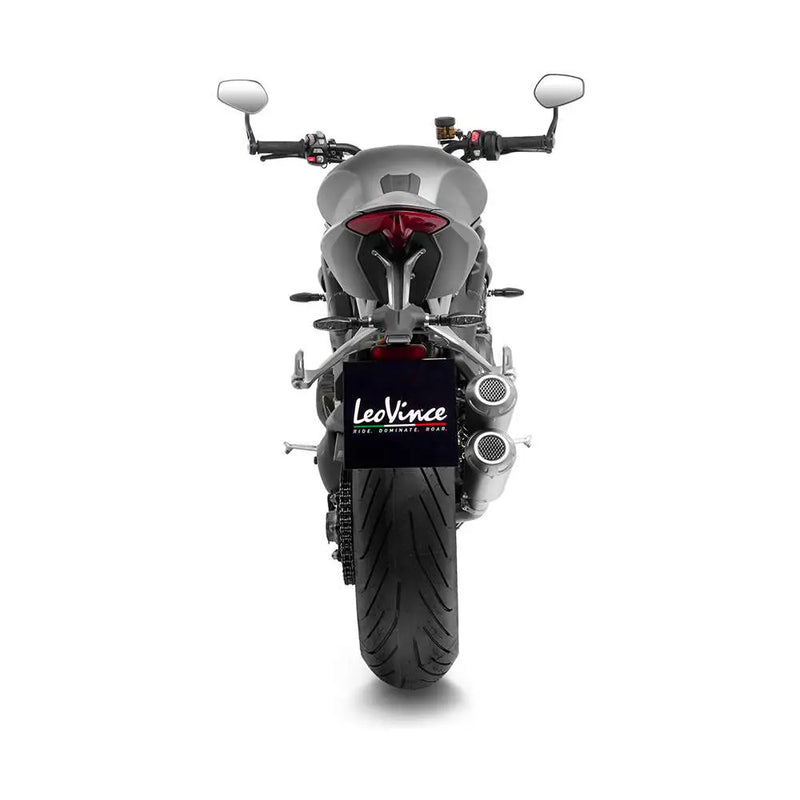 LeoVince LV-10 Slip-On Muffler for Triumph